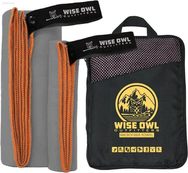Quick-Dry Microfiber Camping Towel - Lightweight & Compact Travel Essential for Hiking, Beach, Gym, & Yoga - Estalios